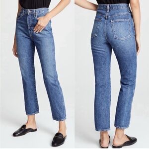 Agolde High Rise Blue Jeans